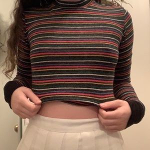 colorful stripe long sleeve